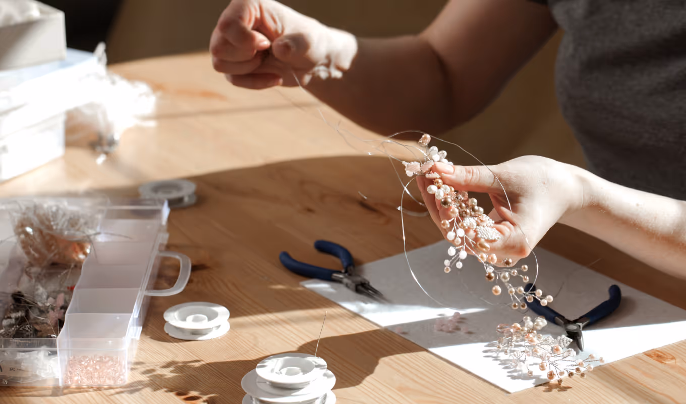 ハンドメイド作家のイメージ写真
