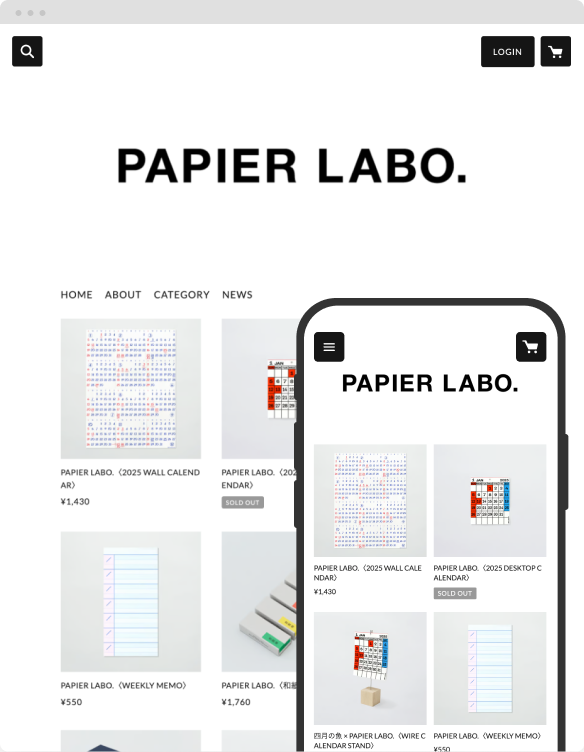 PAPIER LABO.