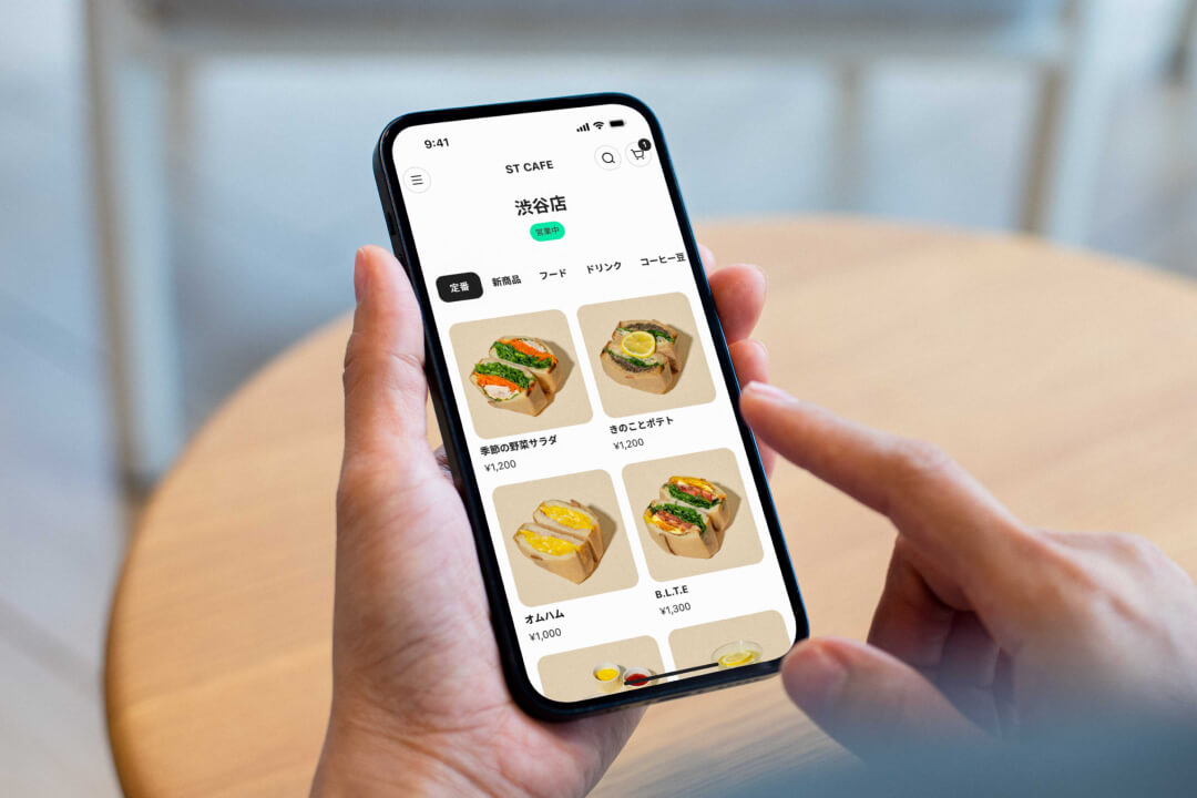テーブルオーダー（店内注文）のイメージ写真