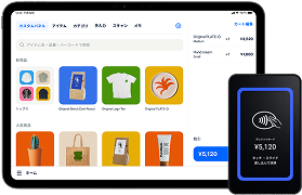 iPad・iPhone対応のタブレットPOSレジ｜STORES レジ（ストアーズ）